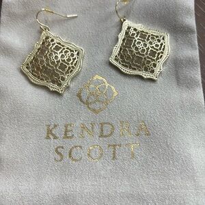 Kendra Scott Gold Kirsten Filigree Earrings